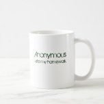 ¡Anónimo comió mi preparación! Taza De Café