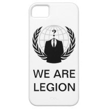 anonymous iphone 5 cover