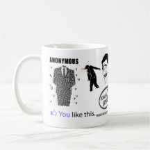 Anonymous You like this shooting quesefoda ateismo Caneca