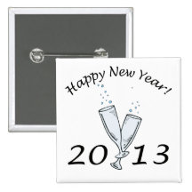 Años Nuevos 2013 Pins