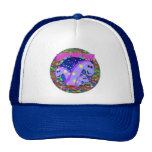 Años Nuevos de los dinosaurios Gorras De Camionero