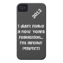 Años Nuevos iPhone 4 Case-Mate Fundas