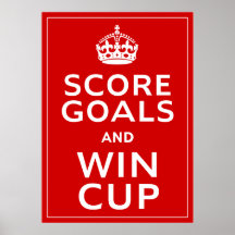 Anote las metas y gane el ~ Inglaterra Footie de l Impresiones