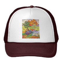 Ansarero bretón de Gauguin Paul (la mejor calidad) Gorro