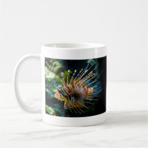 Antennata del Pterois del Lionfish de Antennata Tazas De Café