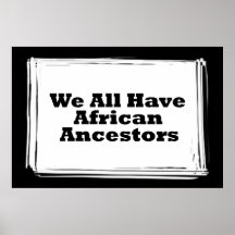 Antepasados africanos posters