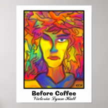 Antes de café por Victoria Lynn Pasillo Poster