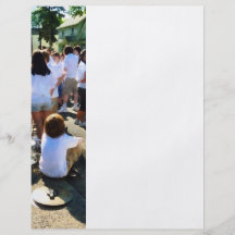 Antes del desfile flyer personalizado