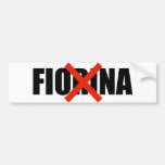 ANTI-FIORINA PEGATINA DE PARACHOQUE