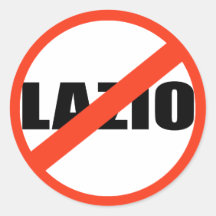 ANTI-LAZIO ETIQUETA