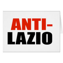 ANTI-LAZIO TARJETAS