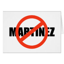 ANTI-MARTINEZ TARJETA