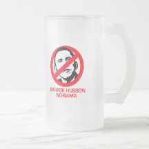 Anti-Obama - Barack Hussein Nobama Tazas