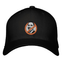 Anti-Obama bordó el gorra Gorra De Béisbol