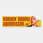 Anti-Obama: Commissar Obama Pegatina De Parachoque