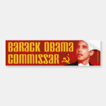 Anti-Obama: Commissar Obama Pegatina De Parachoque