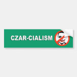 Anti-Obama - Czarcialism Pegatina De Parachoque
