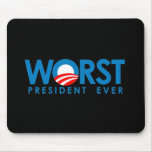 Anti-Obama - el presidente peor Ever Tapetes De Raton