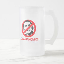 Anti-Obama - extremo Obamanomics Taza