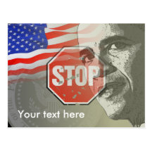 Anti-Obama - PARADA - postal