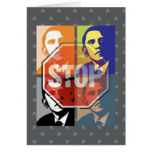 Anti-Obama - PARADA - tarjeta