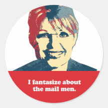 Anti-Palin -   fantasize sobre los hombres del cor Pegatina