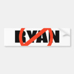 ANTI-RYAN PEGATINA DE PARACHOQUE