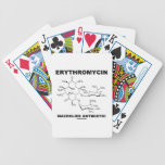 Antibiótico del macrólido de la eritromicina (molé cartas de juego