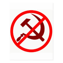 anticomunista tarjeta postal
