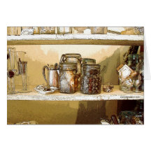 ¡Antigüedades de la tienda! Felicitacion