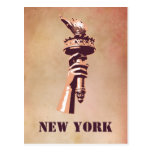 Antorcha de la libertad, Nueva York Postal