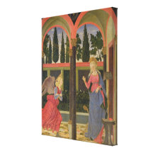 Anuncio, c.1457 (tempera en el panel) impresion de lienzo