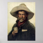 ANUNCIO C. 1900 de la CERVEZA Posters