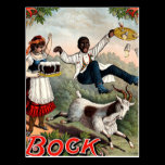 Anuncio de la cerveza de Brock tarjetas postales