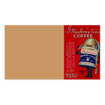 Anuncio del café instantáneo de WWI Tarjetas De Negocios