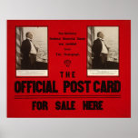 Anuncio del discurso pasado 1907 de McKinley Poster