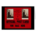 Anuncio del discurso pasado 1907 de McKinley Tarjetas