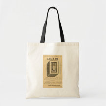 Anuncio del jabón del búho del vintage - cabe la m bolsa