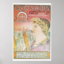 Anuncio del libro de Nouveau Quo Vadis del arte de Posters
