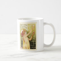 Anuncio francés del ajenjo del vintage taza de café
