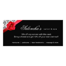 Anuncio rojo de la invitación del damasco de la fl
