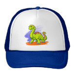 Apatosaurus del bebé gorros bordados