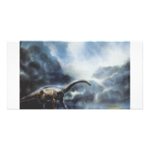 Apatosaurus o Brontosaurus Tarjetas Fotográficas Personalizadas