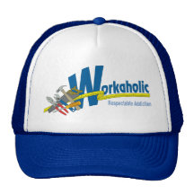 Apego respetable del Workaholic Gorro De Camionero