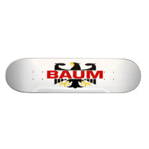 Apellido de Baum Patines Personalizados