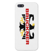 Apellido de Bruckner iPhone 5 Carcasas