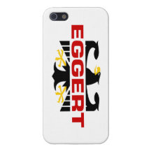 Apellido de Eggert iPhone 5 Fundas