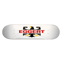 Apellido de Eggert Monopatín Personalizado