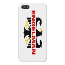 Apellido de Engelman iPhone 5 Fundas
