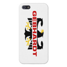 Apellido de Gebhardt iPhone 5 Carcasa